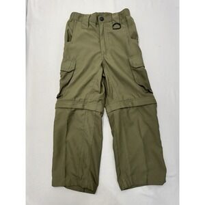 BSA Boy Scouts of America Green Olive Youth Small Convertible Pants Switchbacks
